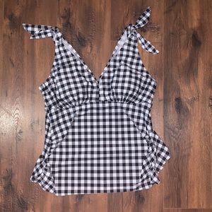 ❤️GINGAM BATHING SUIT TOP❤️